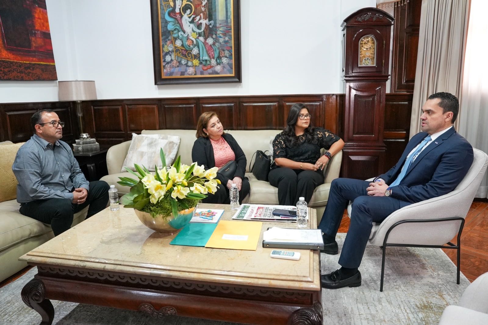 Presidente del CN reitera apoyo a maquila y Mipymes de Choloma